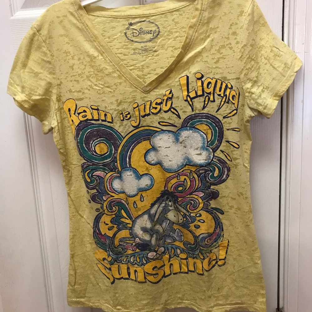 Disney Youth tShirt v neck XL